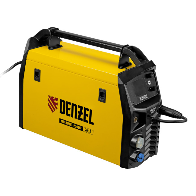 Аппарат инвертор. полуавтомат. сварки MultiMIG-200DP Synergy Double Pulse, 200 А, ПВ 80% Denzel в Ижевске