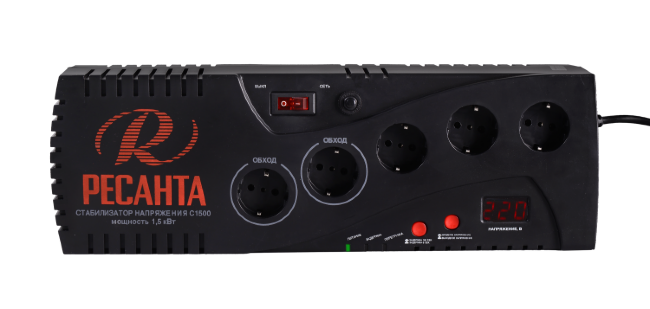 Стабилизатор напряжения РЕСАНТА С1500 в Ижевске Стабилизатор напряжения РЕСАНТА С1500 в Ижевске