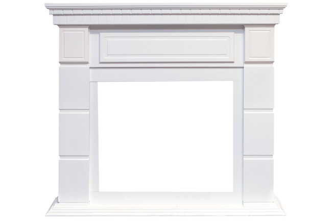 Каминокомплект Portland - Белый с очагом Symphony 26'' DF2608-INT в Ижевске