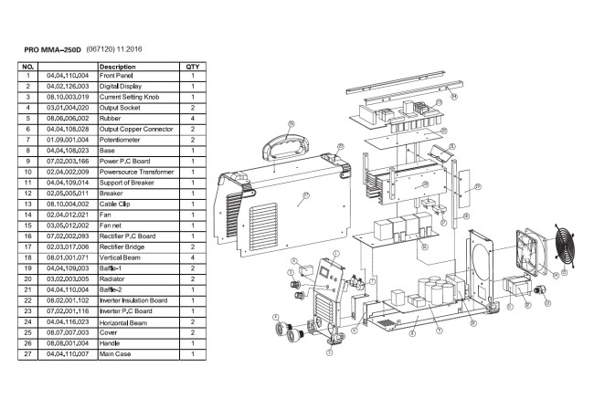 Сварочный инвертор TSS PRO MMA-250D в Ижевске