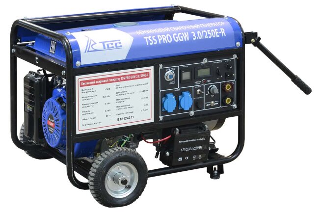 Бензиновый сварочный генератор TSS PRO GGW 3.0/250E-R в Ижевске