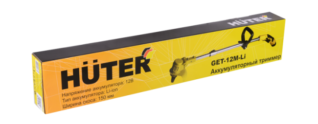 Аккумуляторный триммер GET-12M-Li Huter (в комплекте 1 АКБ и ЗУ) в Ижевске Аккумуляторный триммер GET-12M-Li Huter (в комплекте 1 АКБ и ЗУ) в Ижевске