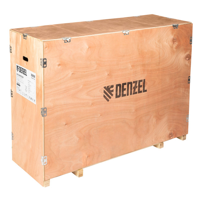 Компрессор воздушный BCI3000-T/200, ременный привод , 3.0 кВт, 200 литров, 530 л/мин Denzel в Ижевске