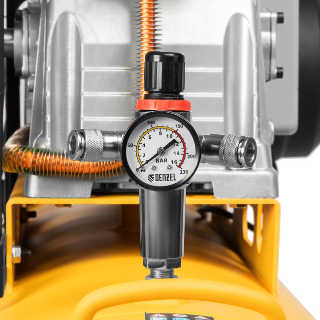 Компрессор воздушный BCI3000-T/200, ременный привод , 3.0 кВт, 200 литров, 530 л/мин Denzel в Ижевске