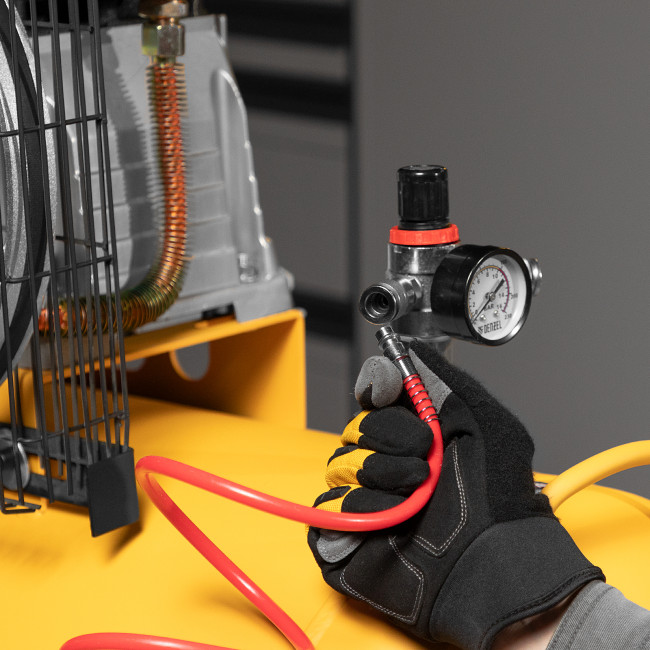 Компрессор воздушный BCI3000-T/200, ременный привод , 3.0 кВт, 200 литров, 530 л/мин Denzel в Ижевске