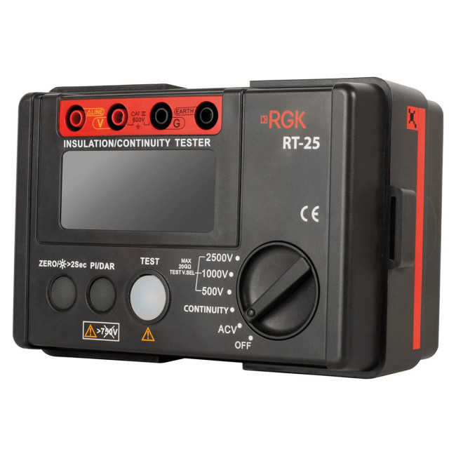 Цифровой мегаомметр RGK RT-25 в Ижевске Цифровой мегаомметр RGK RT-25 в Ижевске