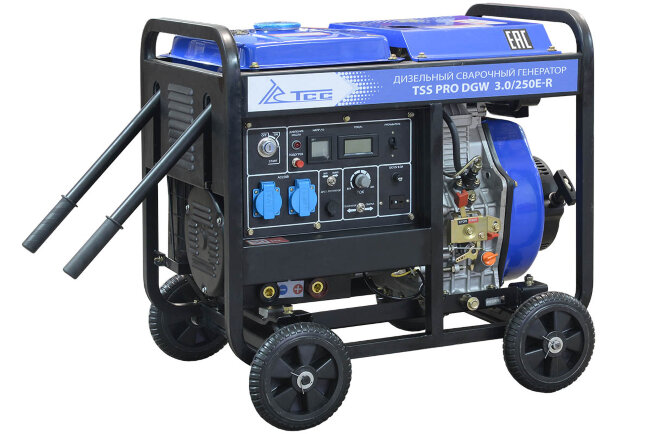 Дизельный сварочный генератор TSS PRO DGW 3.0/250E-R в Ижевске
