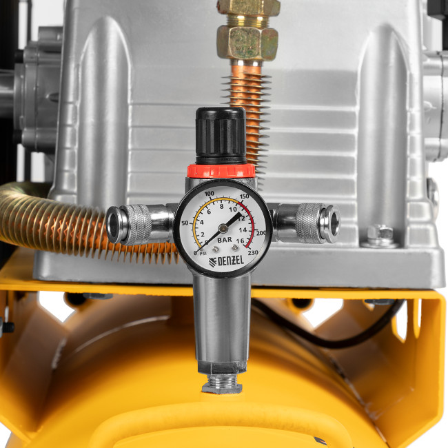 Компрессор воздушный, ременный привод BCI4000-T/100, 4.0 кВт, 100 литров, 690 л/мин Denzel в Ижевске