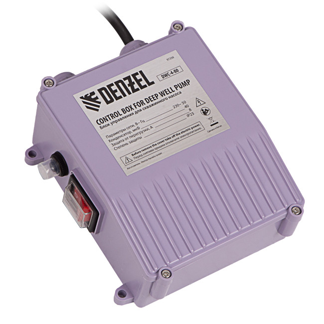 Скважинный насос DWC-4-80, центробежный, диаметр 4", 1500 Вт, 5700 л/ч, напор 80 м Denzel в Ижевске Скважинный насос DWC-4-80, центробежный, диаметр 4", 1500 Вт, 5700 л/ч, напор 80 м Denzel в Ижевске