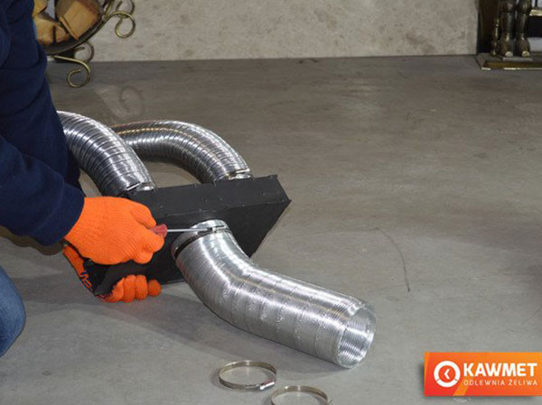 Адаптер стальной для подвода наружного воздуха к модели W17 16.1 кВт в Ижевске