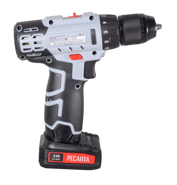 Дрель-шуруповерт аккумуляторная ДА-24-2ЛК Ресанта в Ижевске