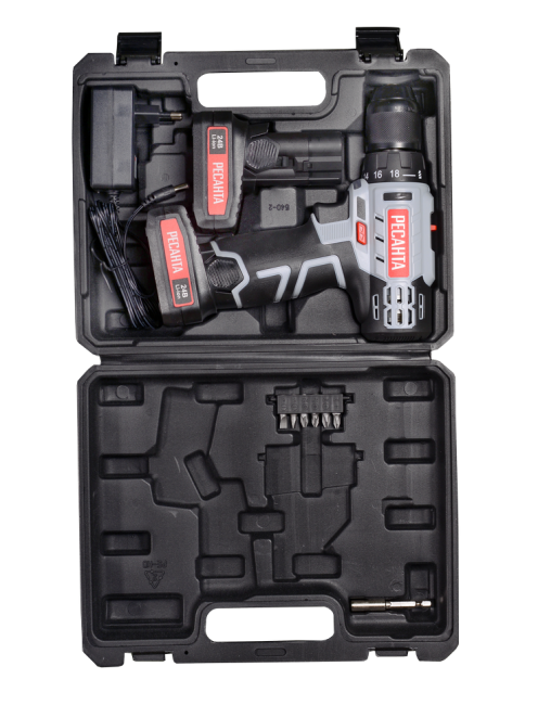 Дрель-шуруповерт аккумуляторная ДА-24-2ЛК Ресанта в Ижевске