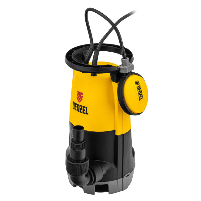 Дренажный насос для чистой и грязной воды DP450S, 450 Вт, напор 6 м, 12000 л/ч Denzel в Ижевске