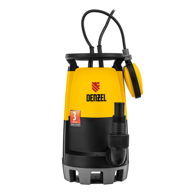 Дренажный насос для чистой и грязной воды DP450S, 450 Вт, напор 6 м, 12000 л/ч Denzel в Ижевске Дренажный насос для чистой и грязной воды DP450S, 450 Вт, напор 6 м, 12000 л/ч Denzel в Ижевске