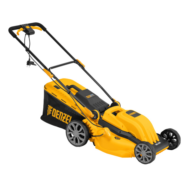 Газонокосилка электрическая GMC-2000, шир. 44см, 2000 Вт, 6 уров., травосб. 45 л Denzel в Ижевске Газонокосилка электрическая GMC-2000, шир. 44см, 2000 Вт, 6 уров., травосб. 45 л Denzel в Ижевске