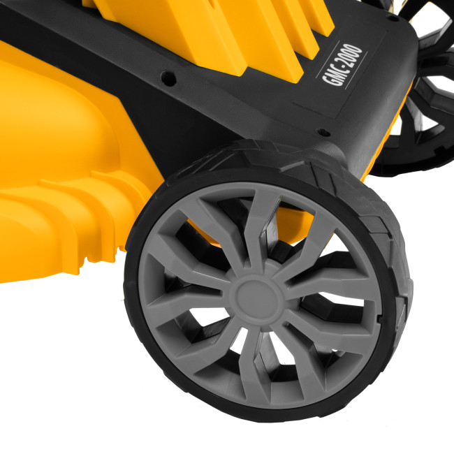 Газонокосилка электрическая GMC-2000, шир. 44см, 2000 Вт, 6 уров., травосб. 45 л Denzel в Ижевске Газонокосилка электрическая GMC-2000, шир. 44см, 2000 Вт, 6 уров., травосб. 45 л Denzel в Ижевске