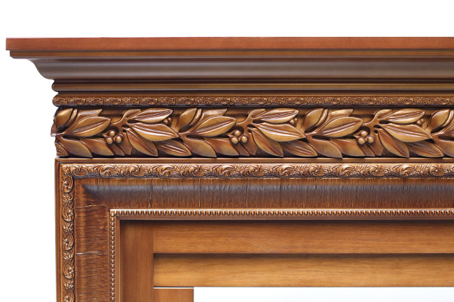 Каминокомплект Valletta - Темный дуб с очагом Atherton в Ижевске