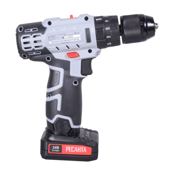 Дрель-шуруповерт аккумуляторная ДА-24-2ЛК-У Ресанта в Ижевске