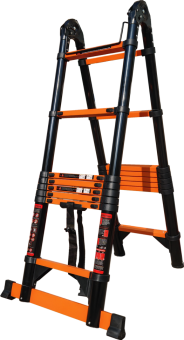Лестница телескопическая трансформер стальная 3,3/6,6 м TM-5066C Лестница телескопическая трансформер стальная 3,3/6,6 м TM-5066C