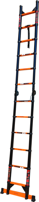 Лестница телескопическая трансформер стальная 3,3/6,6 м TM-5066C в Ижевске