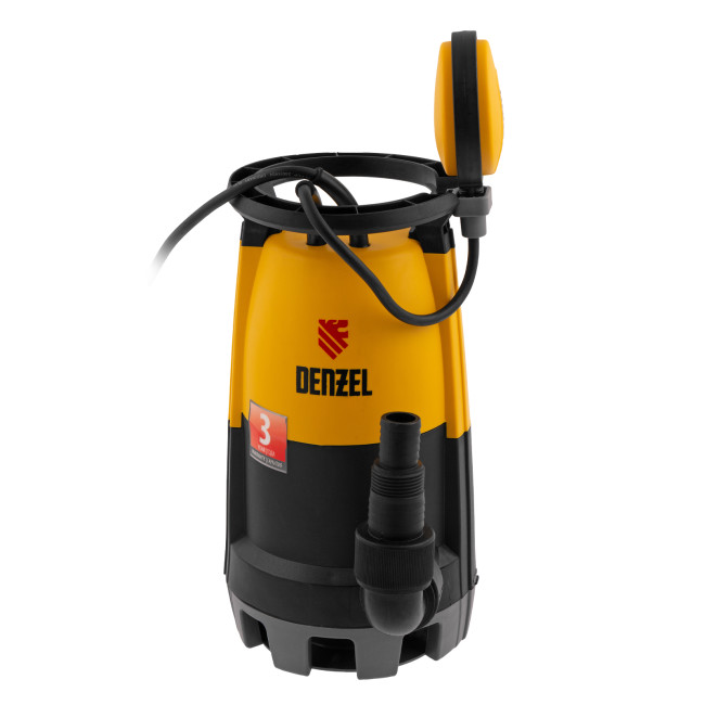 Дренажный насос для чистой и грязной воды DP-600S, 600 Вт, напор 7 м, 13000 л/ч Denzel в Ижевске Дренажный насос для чистой и грязной воды DP-600S, 600 Вт, напор 7 м, 13000 л/ч Denzel в Ижевске