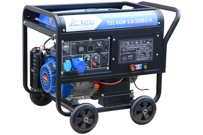 Инверторный бензиновый сварочный генератор TSS GGW 5.0/200ED-R в Ижевске