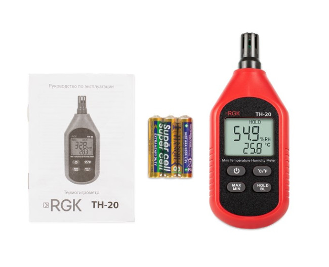 Термогигрометр RGK TH-20 в Ижевске Термогигрометр RGK TH-20 в Ижевске