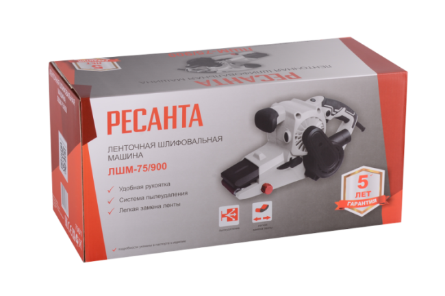 Ленточная шлифмашина ЛШМ-75/900 Ресанта в Ижевске Ленточная шлифмашина ЛШМ-75/900 Ресанта в Ижевске
