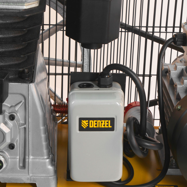 Компрессор воздушный, ременный привод BCI5500-T/270, 5.5 кВт, 270 литров, 850 л/мин Denzel в Ижевске