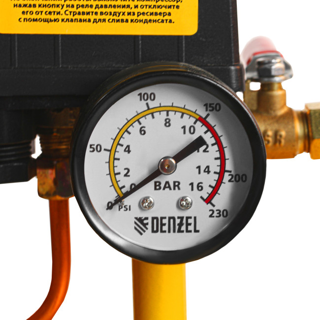 Компрессор воздушный, ременный привод BCI5500-T/270, 5.5 кВт, 270 литров, 850 л/мин Denzel в Ижевске