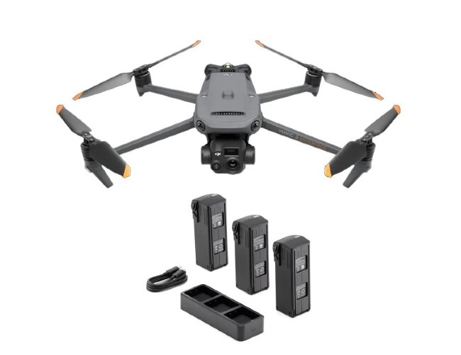 Квадрокоптер DJI Mavic 3 Thermal (Universal Edition) + Комплект аккумуляторов DJI Mavic 3 Enterprise Series Battery Kit в Ижевске