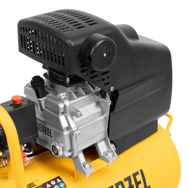 Компрессор воздушный DC1500/24, прямой привод, 1.5 кВт, 24 литра, 220 л/мин Denzel в Ижевске