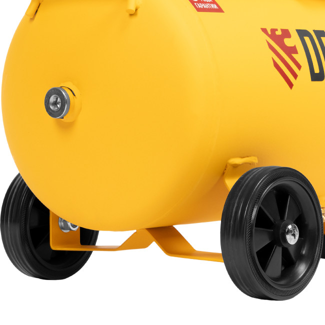 Компрессор воздушный DC1500/24, прямой привод, 1.5 кВт, 24 литра, 220 л/мин Denzel в Ижевске