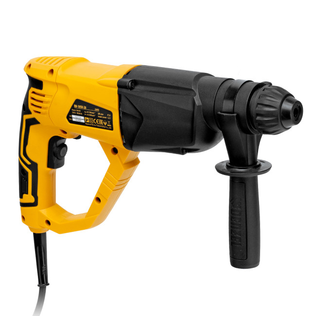 Перфоратор электрический RH-1050-26, SDS-plus, 1050 Вт, 3.2 Дж, 3 плюс 1 режим Denzel в Ижевске Перфоратор электрический RH-1050-26, SDS-plus, 1050 Вт, 3.2 Дж, 3 плюс 1 режим Denzel в Ижевске