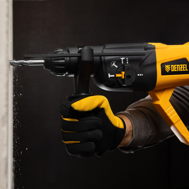 Перфоратор электрический RH-1050-26, SDS-plus, 1050 Вт, 3.2 Дж, 3 плюс 1 режим Denzel в Ижевске Перфоратор электрический RH-1050-26, SDS-plus, 1050 Вт, 3.2 Дж, 3 плюс 1 режим Denzel в Ижевске
