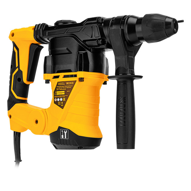 Перфоратор электрический RHV-1250-30, SDS-plus, 1250 Вт, 5 Дж, 3 плюс 1 режим Denzel в Ижевске Перфоратор электрический RHV-1250-30, SDS-plus, 1250 Вт, 5 Дж, 3 плюс 1 режим Denzel в Ижевске