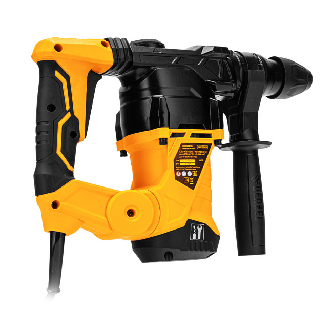 Перфоратор электрический RHV-1250-30, SDS-plus, 1250 Вт, 5 Дж, 3 плюс 1 режим Denzel в Ижевске Перфоратор электрический RHV-1250-30, SDS-plus, 1250 Вт, 5 Дж, 3 плюс 1 режим Denzel в Ижевске