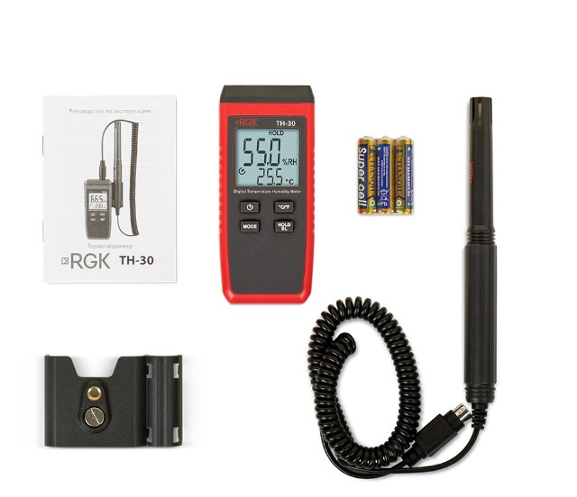 Термогигрометр RGK TH-30 с поверкой в Ижевске