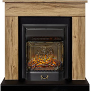 Каминокомплект Bergen (Разборный) - Дуб галифакс (Ширина 900 мм) с очагом Majestic FX M Black RC Каминокомплект Bergen (Разборный) - Дуб галифакс (Ширина 900 мм) с очагом Majestic FX M Black RC