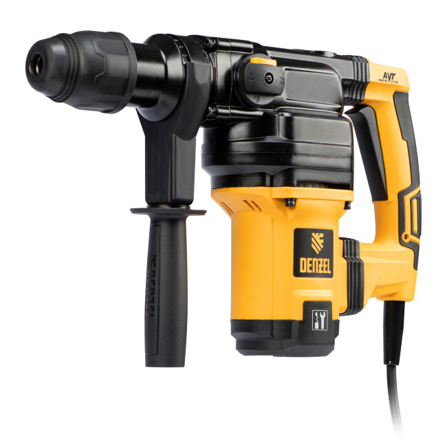 Перфоратор электрический RHV-1050-38-max, SDS-max, 1050 Вт, 10 Дж, 2 плюс 1 режим Denzel в Ижевске