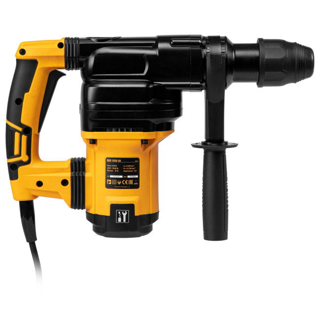 Перфоратор электрический RHV-1050-38-max, SDS-max, 1050 Вт, 10 Дж, 2 плюс 1 режим Denzel в Ижевске Перфоратор электрический RHV-1050-38-max, SDS-max, 1050 Вт, 10 Дж, 2 плюс 1 режим Denzel в Ижевске