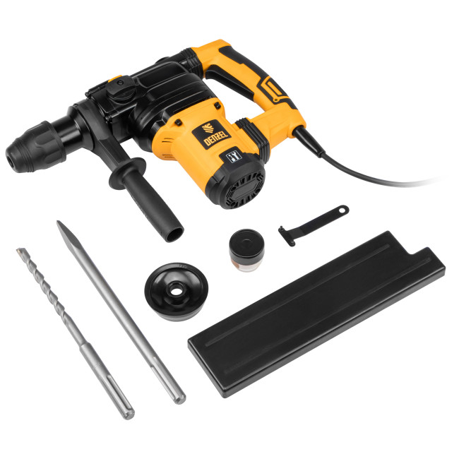 Перфоратор электрический RHV-1050-38-max, SDS-max, 1050 Вт, 10 Дж, 2 плюс 1 режим Denzel в Ижевске Перфоратор электрический RHV-1050-38-max, SDS-max, 1050 Вт, 10 Дж, 2 плюс 1 режим Denzel в Ижевске