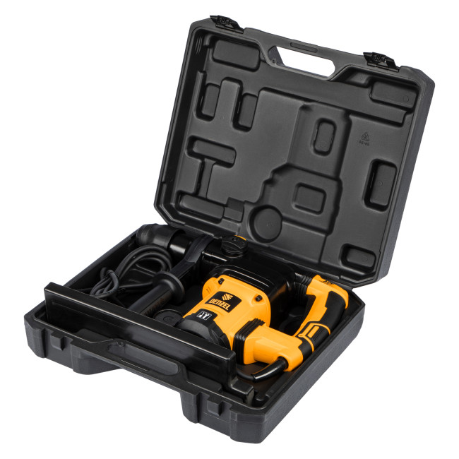 Перфоратор электрический RHV-1050-38-max, SDS-max, 1050 Вт, 10 Дж, 2 плюс 1 режим Denzel в Ижевске Перфоратор электрический RHV-1050-38-max, SDS-max, 1050 Вт, 10 Дж, 2 плюс 1 режим Denzel в Ижевске