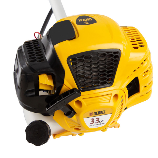 Триммер бензиновый DTL-33, 33 см3, неразъемная штанга Denzel в Ижевске Триммер бензиновый DTL-33, 33 см3, неразъемная штанга Denzel в Ижевске