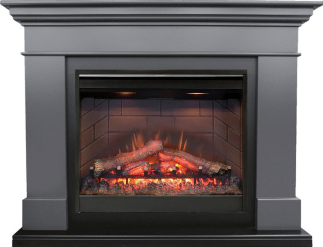 Каминокомплект California Graphite Gray - Серый графит с очагом Symphony 26'' DF2608-INT в Ижевске