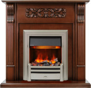 Каминокомплект Venice - Махагон коричневый антик с очагом Chesford Каминокомплект Venice - Махагон коричневый антик с очагом Chesford