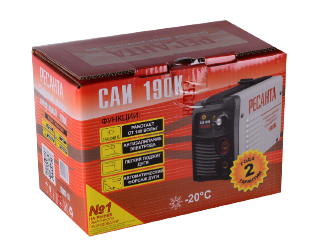 Сварочный аппарат РЕСАНТА САИ-190К в Ижевске Сварочный аппарат РЕСАНТА САИ-190К в Ижевске