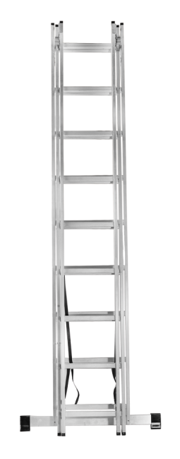 Лестница алюминиевая ВИХРЬ ЛА 3х9 в Ижевске Лестница алюминиевая ВИХРЬ ЛА 3х9 в Ижевске