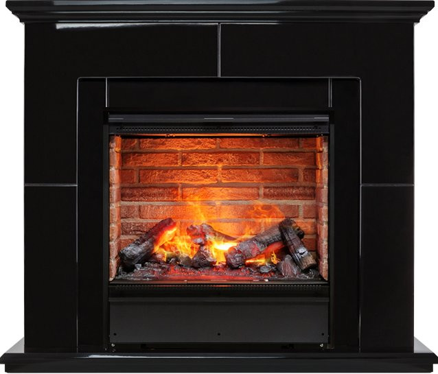 Каминокомплект Suite Black - Черный лак с очагом Engine 56-600 BB в Ижевске