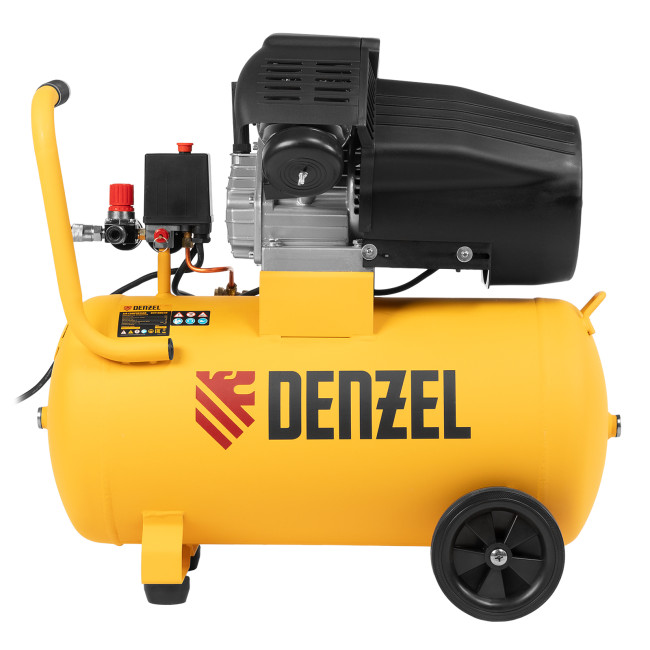 Компрессор воздушный прям. привод DCV1800/50, 1,8 кВт, 50 литров, 320 л/мин Denzel в Ижевске